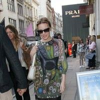 Kylie Minogue spotted shopping in Bond Street photos
